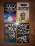 Lafferty, R. A. / Aldiss, Brian e.a. / Spirad, Norman / Spinrad, Norman - Niet pluis / Schijn van leven / Het lied van de sterren / Planeet in de tang