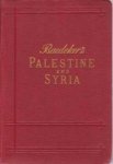 Dr. Albert Socin - Baedeker's Palestine and Syria