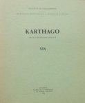 B Quillard. e.a. - Karthago revue D'archéologie Africaine XIX