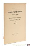 Muyldermans, J. - A travers la tradition manuscrite d'Evagre le Pontique. Essai sur les manuscrits grecs conservés a la bibliothèque nationale de Paris.