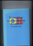 Sijsling, K.J. - Technieken van Operations Research
