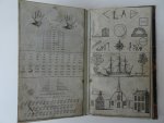 Swildens, J.H.. - Vaderlandsch A-B Boek voor de Nederlandsche Jeugd/ Eerste beginselen van het cyfferen en van alle kunsten en handwerken. 2 delen in 1 band.