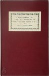 Peter Stageman 293919 - A Bibliography of the First Editions of Philip Henry Gosse, F. R. S. With introductory essays by Sacheverell Sitwell and Geoffrey Lapage