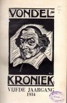 Molkenboer, B.H. - Vondelkroniek – 5de jaargang 1934