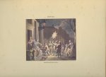 Moes, E.W./ Teekeningen van Jacobus Buys - De Twaalf Maanden. Met voorstellingen uit het stadsleven