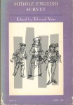 Vasta, Edward (editor) - Middle English Survey.   Critical Essays