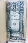 Terentius Afer, Publius. - Pub. Terentius Comoediae sex: Ex Dan: Heinsii recensione. Amsterdam, Willem Jansz. Blaueu (Blaeu), 1630, 216 + [8] pp.