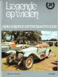  - Legende op wielen. Rolls-Royce enthusiasts club. Benelux sectie, (1982), 4e jaargang nr.1