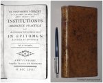 OOSTERDYK SCHACHT, JO., - Institutiones medicinae practicae ad auditorum potissimum usus in epitomen redactae et evulgatae.