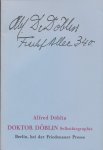 Doblin, Alfred - Doktor Doblin selbstbiographie.