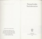 Lieske, Tomas. Omslag Brigitte Slangen  Foto Loek Muntz - Nachtkwartier