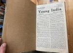 Gandhi. M. K [Mahadma] - Young India: A weekly journal. Vol XI 1929.