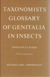 TUXEN, S.L. [Ed.] - Taxonomist's Glossary of Genitalia in Insects. [2nd revised and enlarged edition].