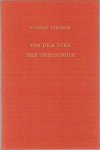 Rudolf Steiner - Vor dem Tore der Theosophie Rudolf Steiner - Vor dem Tore der Theosophie