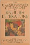Margaret Drabble 18287, Jenny Stringer 38733 - The Concise Oxford Companion to English Literature
