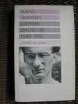 Warren, Hans - Geheim dagboek / 3 / druk 1
