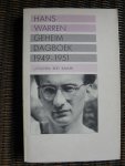 Warren, Hans - Geheim dagboek / 3 / druk 1 Warren, Hans - Geheim dagboek / 3 / druk 1
