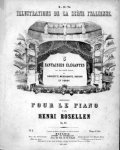 Rosellen, Henri: - 5 Fantaisies élégantes sur des motifs de Donizetti, Mercadente, Rossini et Verdi. No. 5. Fantaisie sur l`opéra: Linda di Chamounix, de Donizetti