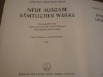 Bach; J. S. (1685-1750) - Inventionen und Sinfonien, Serie V: Klavier- und Lautenwerke - Band 3; Neue Ausgabe sämtlicher Werke
