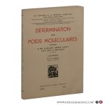 Avogadro, Ampère, Raoult, van’t Hoff, Berthelot, D. - Détermination des Poids Moléculaires. Mémoires. Avant-propos par R. Lespieau.