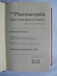 U.S. Pharmacopeial Convention - The United States Pharmacopeia XVII