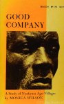 WILSON, M. - Good company. A study of Nyakyusa age-villages.