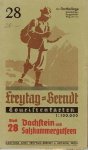 N.N. - Freytag-Berndt Touristenkarten. nr  28 Dachstein und Salzkammergutseen