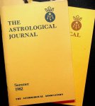  - The Astrological Journal vol. 24(1982), nrs. 3 and 4