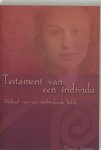 M. Jongman - Testament van een individu