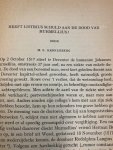 KRONENBERG, M. E., - Heeft Listrius schuld aan de dood van Murmellius?