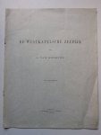 Krimpen, L. van. - De Westkapelsche zeedijk. Overdruk uit het weekblad "De Ingenieur", van 6 augustus 1904, no. 32.