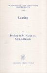 Kleijn, W.M. (e.a.) - Leasing.