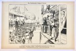 Braakensiek, Johan (1858-1940) - [Original lithograph/lithografie by Johan Braakensiek] Een Nederlandsch-Belgisch Verbond, 19 November 1905, 1 pp.