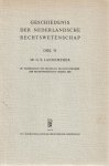 Langemeijer, G.E. - De wijsbegeerte des rechts en de encyclopaedie der rechtswetenschap sedert 1880