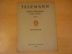 Telemann, Georg Philipp (1681-1767) - Kleine Fantasien fur Klavier (Cembalo); Herausgegeben von Erich Doflein