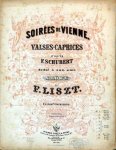 Liszt, Franz: - [R 252, 1, 2, 5, 7] Soirées de Vienne. Valses-caprices d`après F. Schubert... en neuf livraisons. No. 1, 2, 5, 7