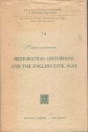 MACGILLIVRAY, R., - Restoration historians and the English civil war.