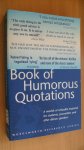 Robertson, Bengt Ed. - Book of Humorous Quotations