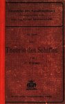Herner, heinrich - Die theorie des Schiffes