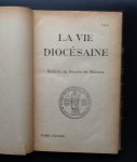 diversen - La Vie Diocesaine. Bulletin Du Diocese De Malines. Tome Dixieme