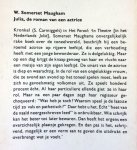 Maugham, William Somerset - Julia (De roman van een actrice) (Ex.1)