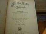 Bach; J. S. (1685-1750) - Klavierwerke; Band II / Band III; Krititsche Ausgabe mit Fingersatz und Vortragsbezeichnungen versehen von Dr. Hans Bischoff (Berlin, Mai 1881); Originele uitgave uit 1881/82