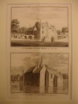 Middelburg. - Het Kasteel van der Hooge van vooren. - Het Kasteel van der Hooge van agteren.
