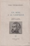 Tourgueniev, Ivan - Un mois a la Campagne Tourgueniev, Ivan - Un mois a la Campagne