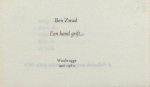 Zwaal, B. - Een hand grift.