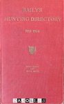  - Baily's Hunting Directory 1953 -1954 with diary and hunt maps