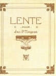 Thijsse, Dr Jac P met mede werking van .. L.W.R. Wenckebach & Jan van Oort en Jan Voerman L.W.R. Wenckebach & Jan van Oort en Jan Voerman - Lente  .. In je stoel de natuur in FF. Ontspannen