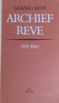 Gerard Reve - Archief Reve 1931-1960