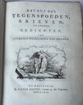 Van Merken, L. W. - First Edition, 1762, Female literature | Het Nut der Tegenspoeden, Brieven, en andere Gedichten, Amsterdam, Pieter Meijer, 1762, [8] 344 [4] pp.