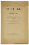 Guillaume, Eugene. - Notices et discours. Charles Blanc - Paul Baudry - M. Jean Alaux - Antoine Barye. Discours.
